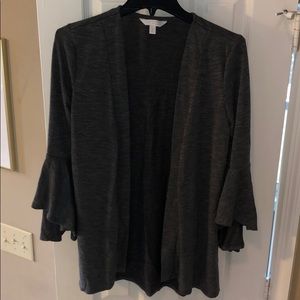 LC Lauren Conrad flare sleeve cardigan